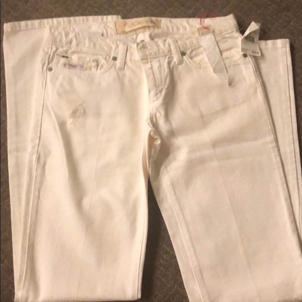 Joe’s White Denim Jeans